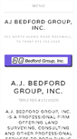 Mobile Screenshot of ajbedfordgroup.com